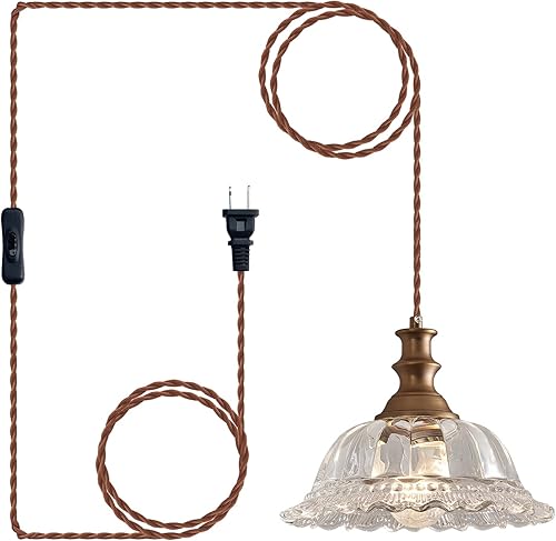 Miniatura 12 de HDDFL Lámparas Colgantes de Vidrio Modernas Accesorios de Iluminación Colgante Lámpara Colgante Acabado Cepillado Accesorio de Luz Colgante para