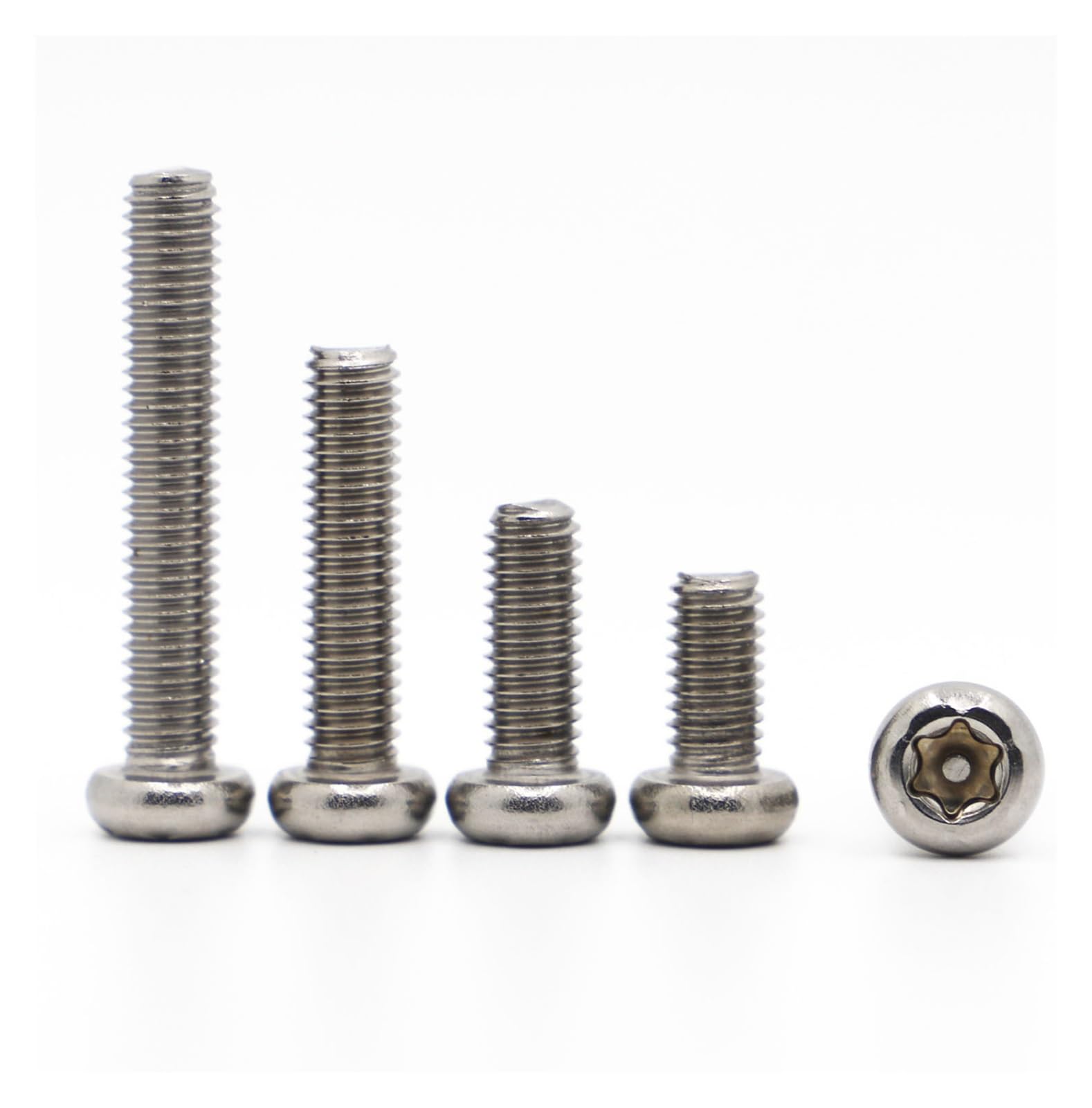 5-50 STÜCKE Sicherheitsschraube M2 M2.5 M3 M4 M5 M6 M8 A2 304 Edelstahl Torx Halbrundkopf Manipulationssichere Sicherheitsbolzenschrauben mit Stift(20mm,M5 10pcs)