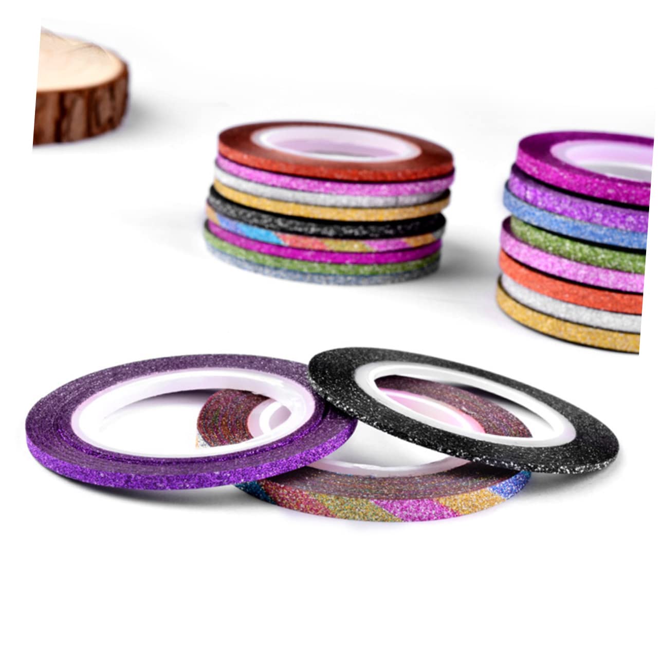 Healeved 120piezas Cinta De Nail Art Tiras Decorativas Para Uñas Stickers De Diseño De Manicura Suministros Para Decoración De Uñas