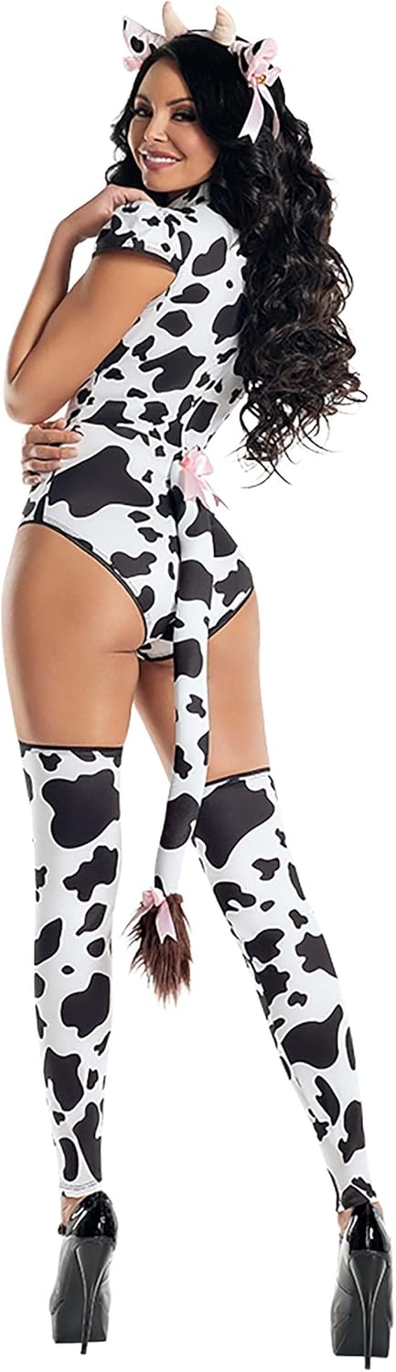 Party King Womens Party King Women's Bessie Cow Costume
