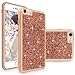 iPhone 6 / 6S Case, Cellularvilla [Slim Fit] Luxury Bling Jewel Rock Crystal Rhinestone Diamond Case [Shockproof] Dual Layer Protective Cover for Apple iPhone 6 / iphone 6S 4.7 inch (Rose Gold)