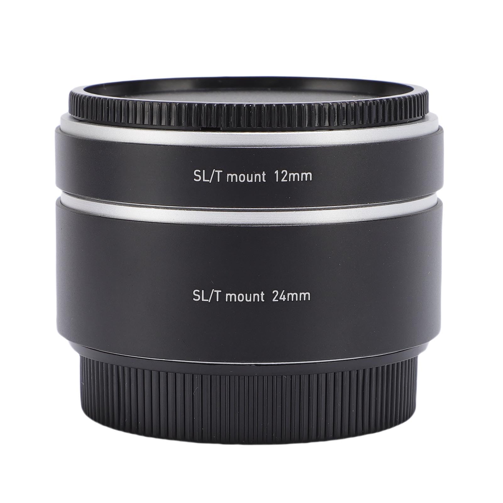 Adattatore ro in Metallo per Estensione Tubi 2-24 mm, porta osizione e Apertura, Accessorio Fotografico per Fotocamere L-Mount