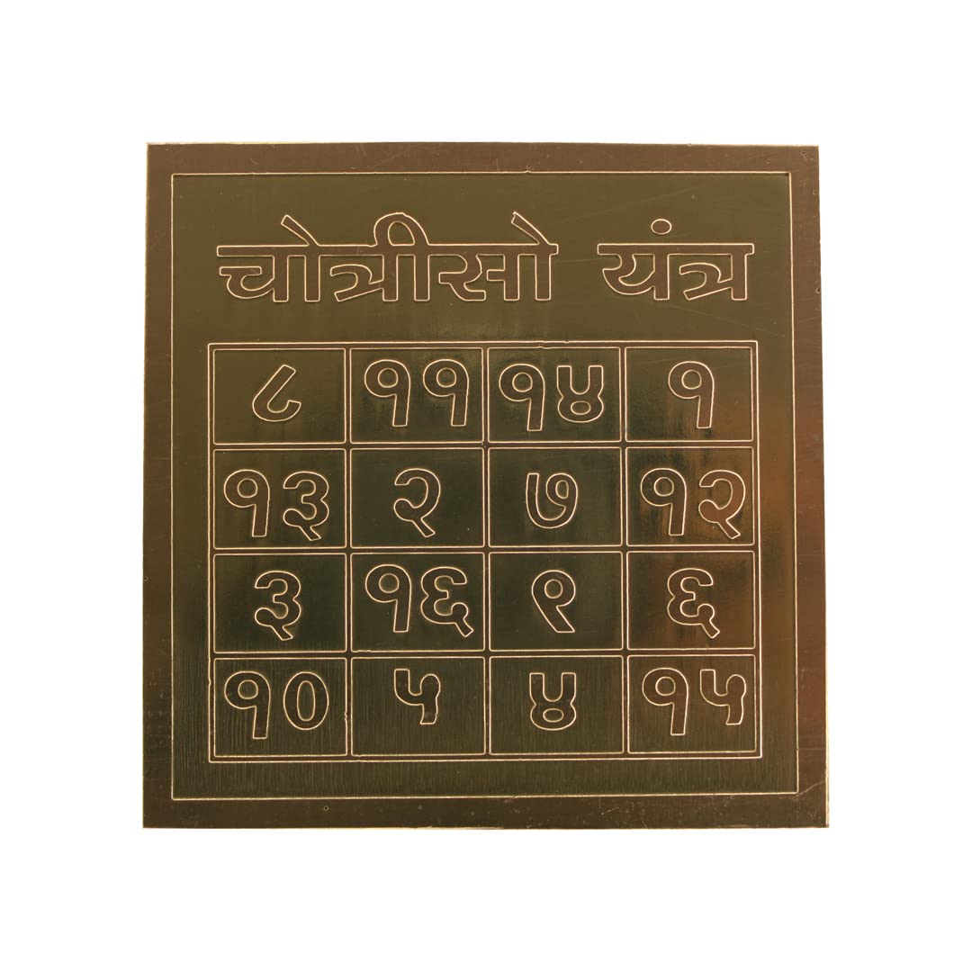 Shree Sarvatobhadra Yantra - Copper Protection -15