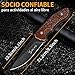 cuchillo Supervivencia de Hoja Fija cuchillo Bushcraft Hoja Lavada a la Piedra cuchillo Caza para Camping Imagen de cuchillo Supervivencia de Hoja Fija cuchillo Bushcraft Hoja Lavada a la Piedra cuchillo Caza para Camping