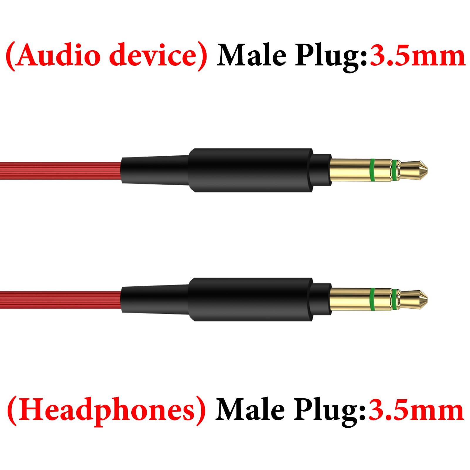 GEEKRIA Câble Audio Avec Micro Compatible Avec Sony WH-XB910N, XB900N, 1000XM5 Câble, Cordon Stéréo De Rechange En Nylon Tressé 3,5 Mm Avec Microphone Intégré Et Contrôle Du Volume (4 Pieds/1,2 M