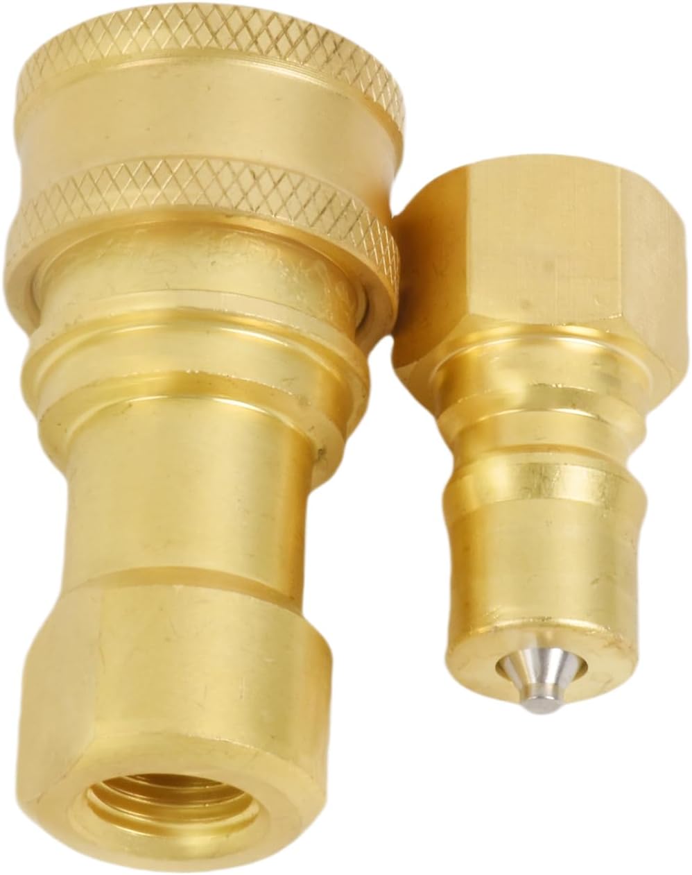 1 Set Of 1/4" Hydraulic Quick Connect Nipple Compatible With Parker 60 Series Nipples BH2-60 BH2-61