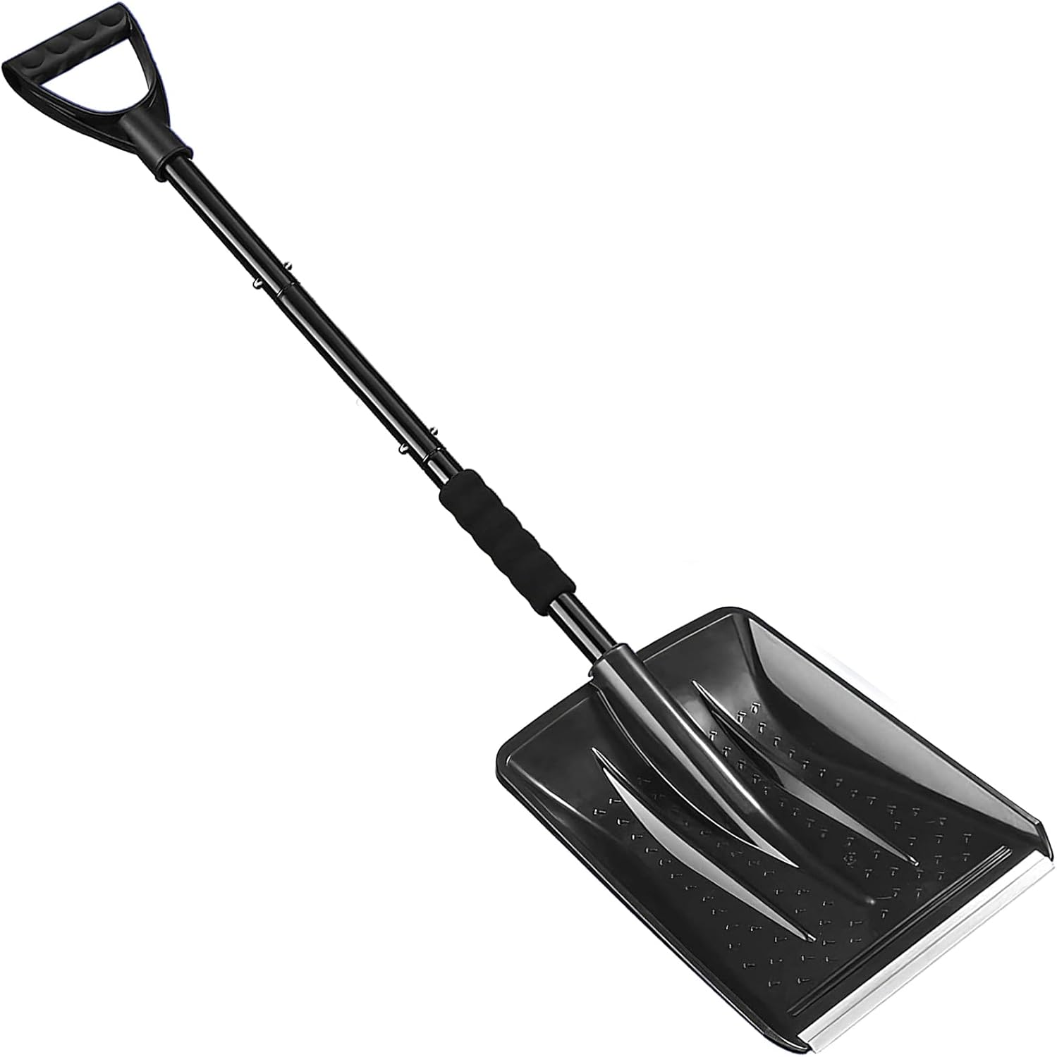 Snow Shovel For Driveway, 18 In Wide Plastic Snow Shovel With Assist D-shaped Handles, Non Slip Grip, Large Capacity Snowplow Shovels, Lightweight Snows Removal Tool For Garden Car Camping | CA - View #5