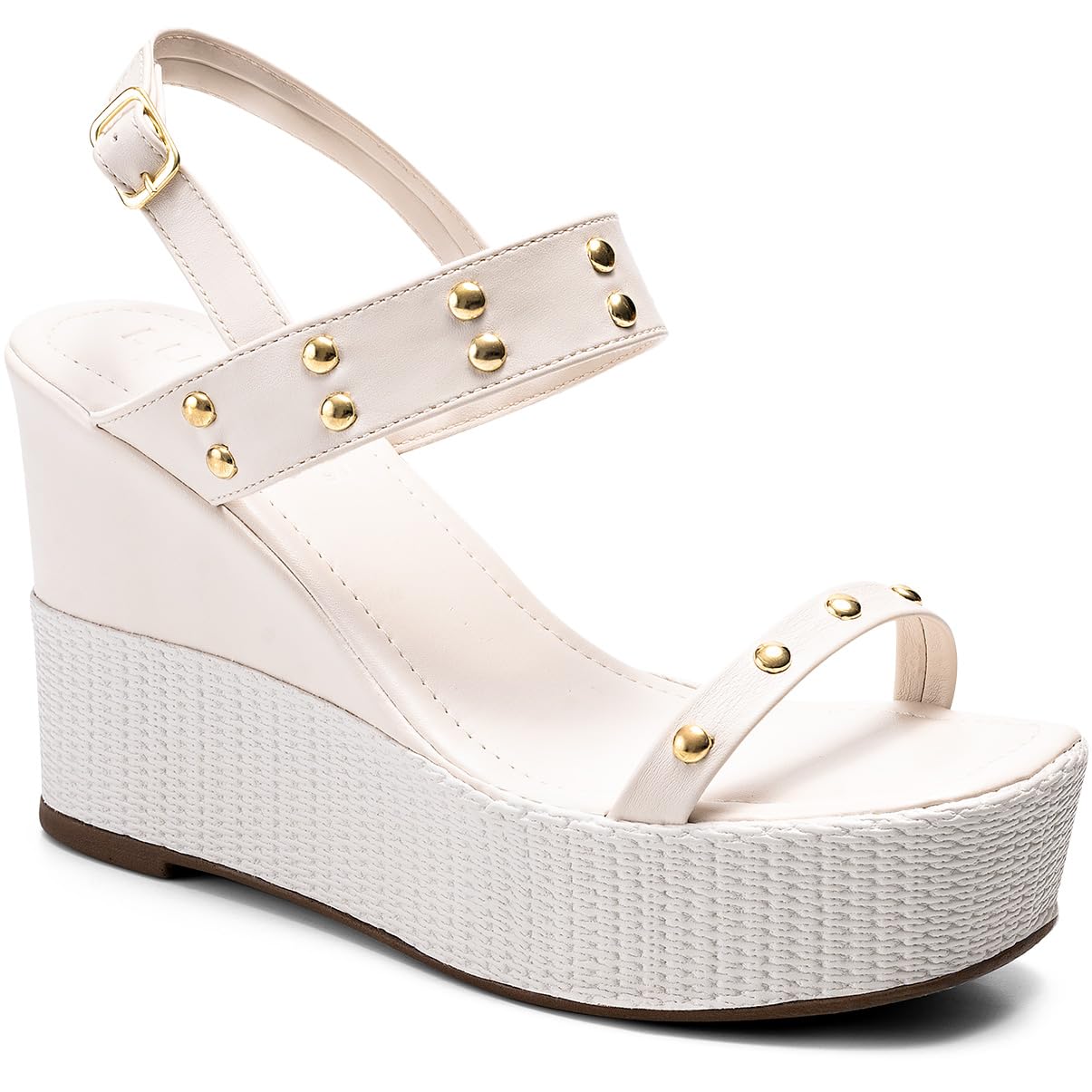 Sandália Feminina Anabela Plataforma Alta Confortável Juta Tachas em promoção! Veja a oferta e mais achadinhos de Sandálias 2 Hoje é o melhor dia para comprar Sandália Feminina Anabela Plataforma Alta Confortável Juta Tachas com aquele preço maroto! Promoção! Aproveite a oferta! 2