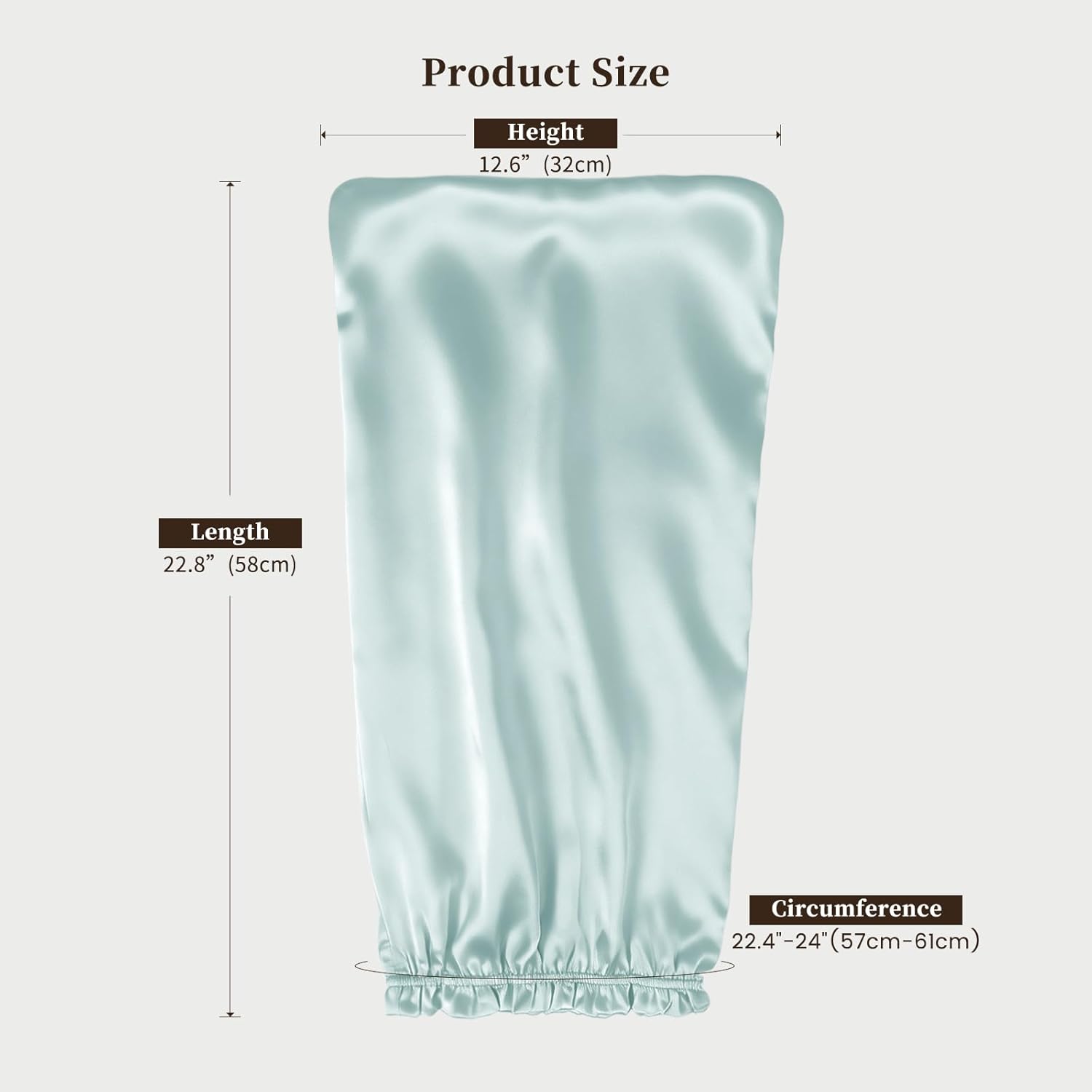 THXSILK Mulberry Silk Bonnet for Women Hair Bonnet with Elastic Band Soft Sleep Caps for Women - Image 5