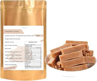 Hawthorn Candy,Haw Flakes,candied haws 8.81OZ/250g,Ready-to-eat Sweet Hawthorn Flavored,Leisure Snacks