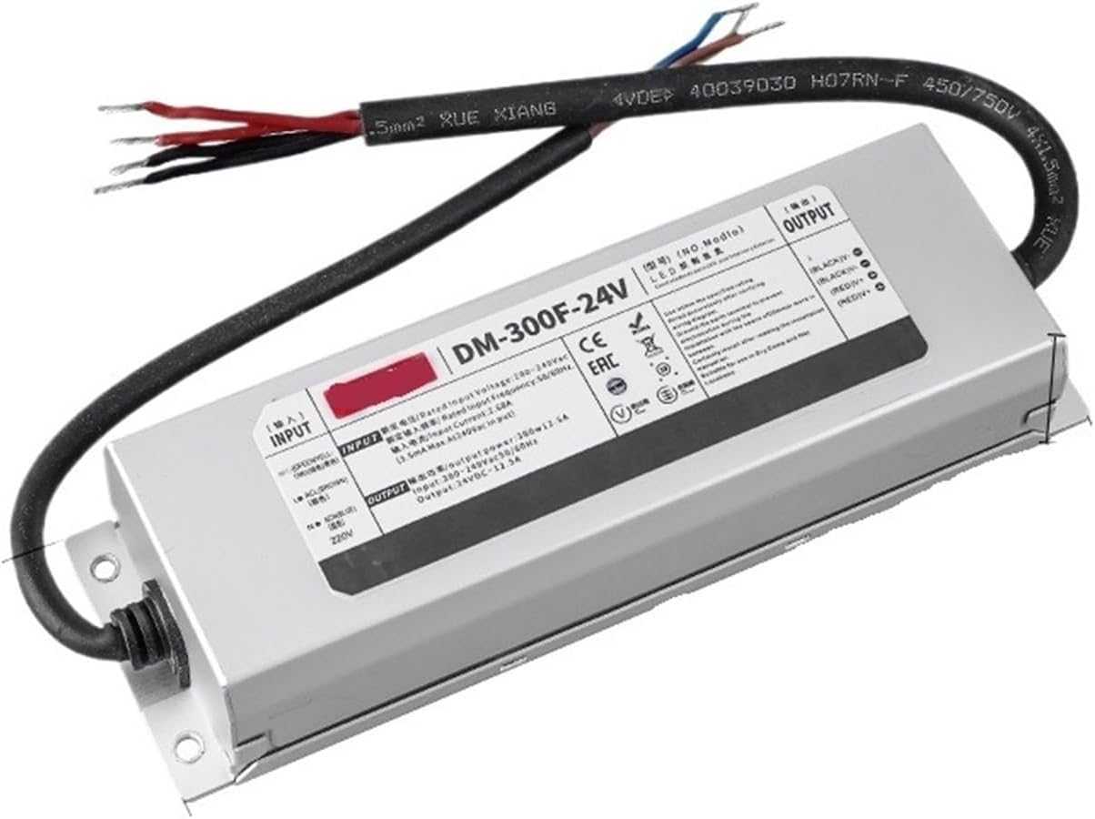 Underwater Power LED Light Box Power Supply 24V Low Voltage Linear Light with Transformer 220 RPM DC Switching Power Supply IP68 dustproof and Waterproof(24V-36W)