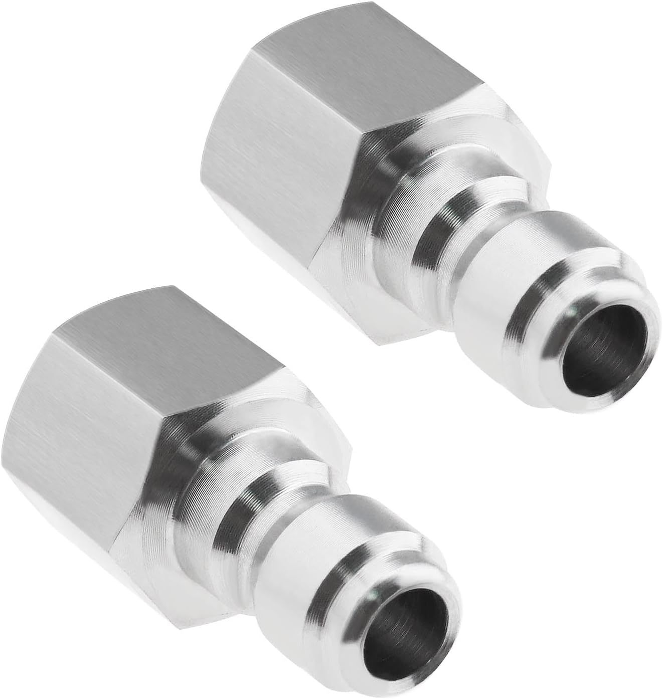 Connecteur Rapide 1/4" En Acier Inox - Adaptateur Pour Nettoyeur Haute Pression - 3000 PSI Max