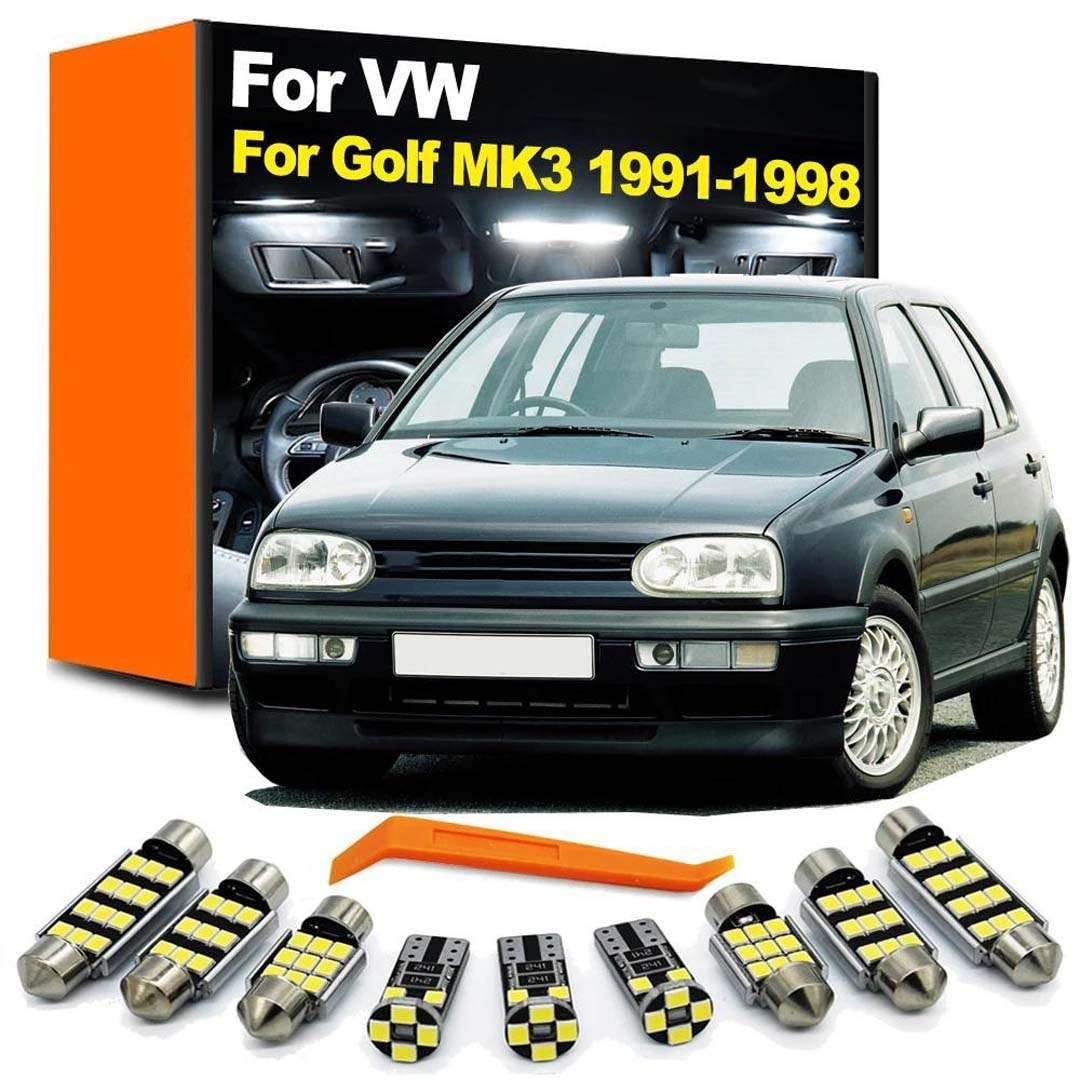 Kit LED interior de techo para revivir los viajes nocturnos en tu Golf 3 7