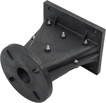 Speaker Wave Guide for Line Array, Compression Driver Tweeter Accessory, Pro Audio Mounting Bracket for Home Theater and DJ Sound Source, Black Plastic Speaker Components