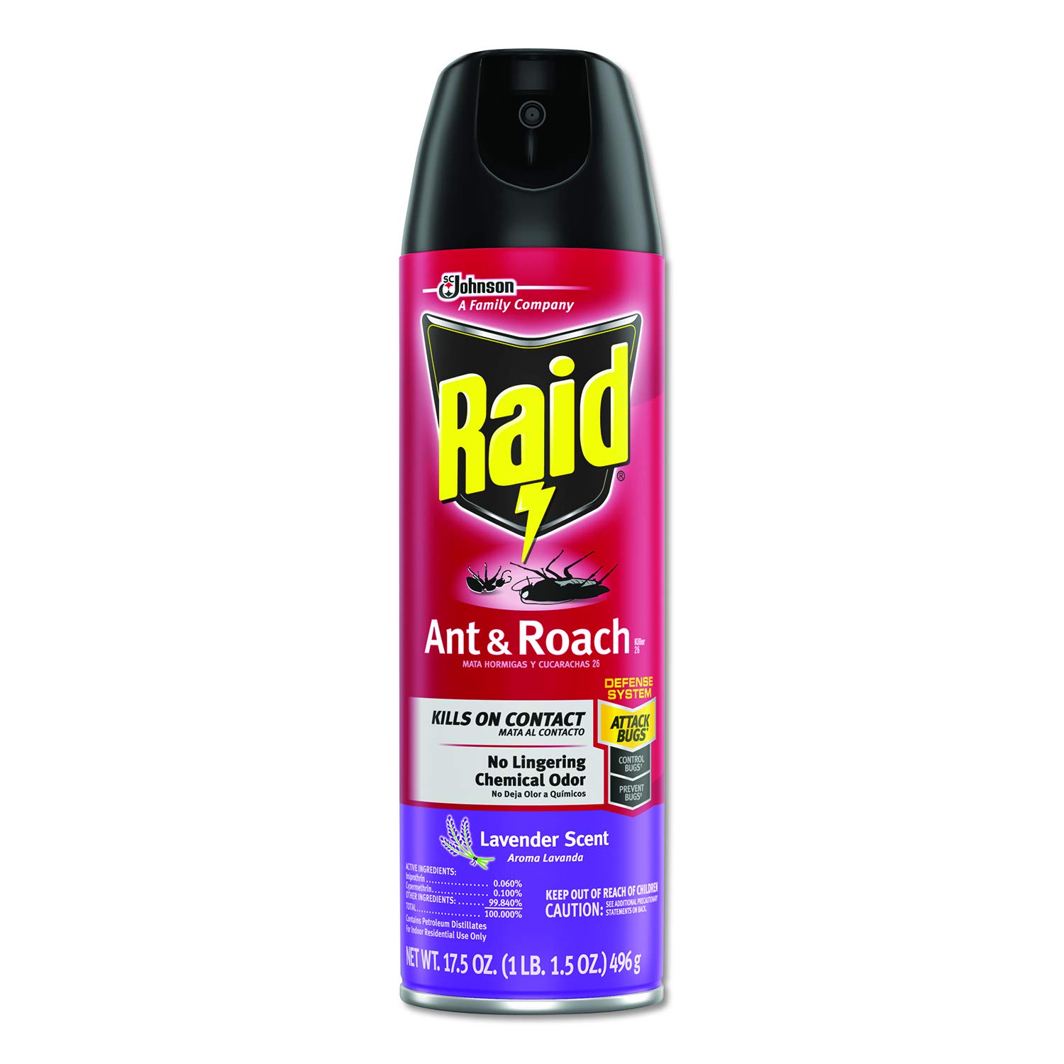 Amazon.com: Raid 660549 Ant and Roach Killer, 17.5 oz Aerosol