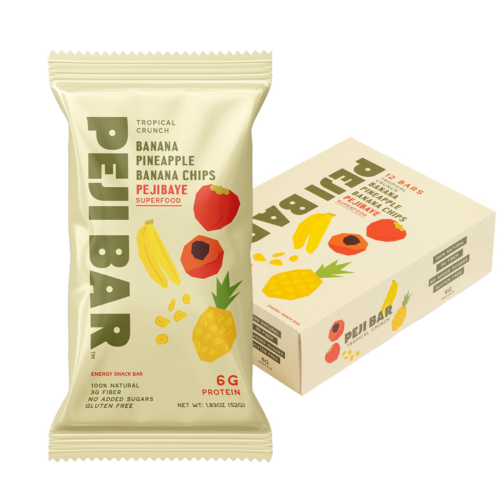 PEJI BAR Energy Bars, Pejibaye Superfood, Variety Pack, 6-8g Protein — Amazon image 14