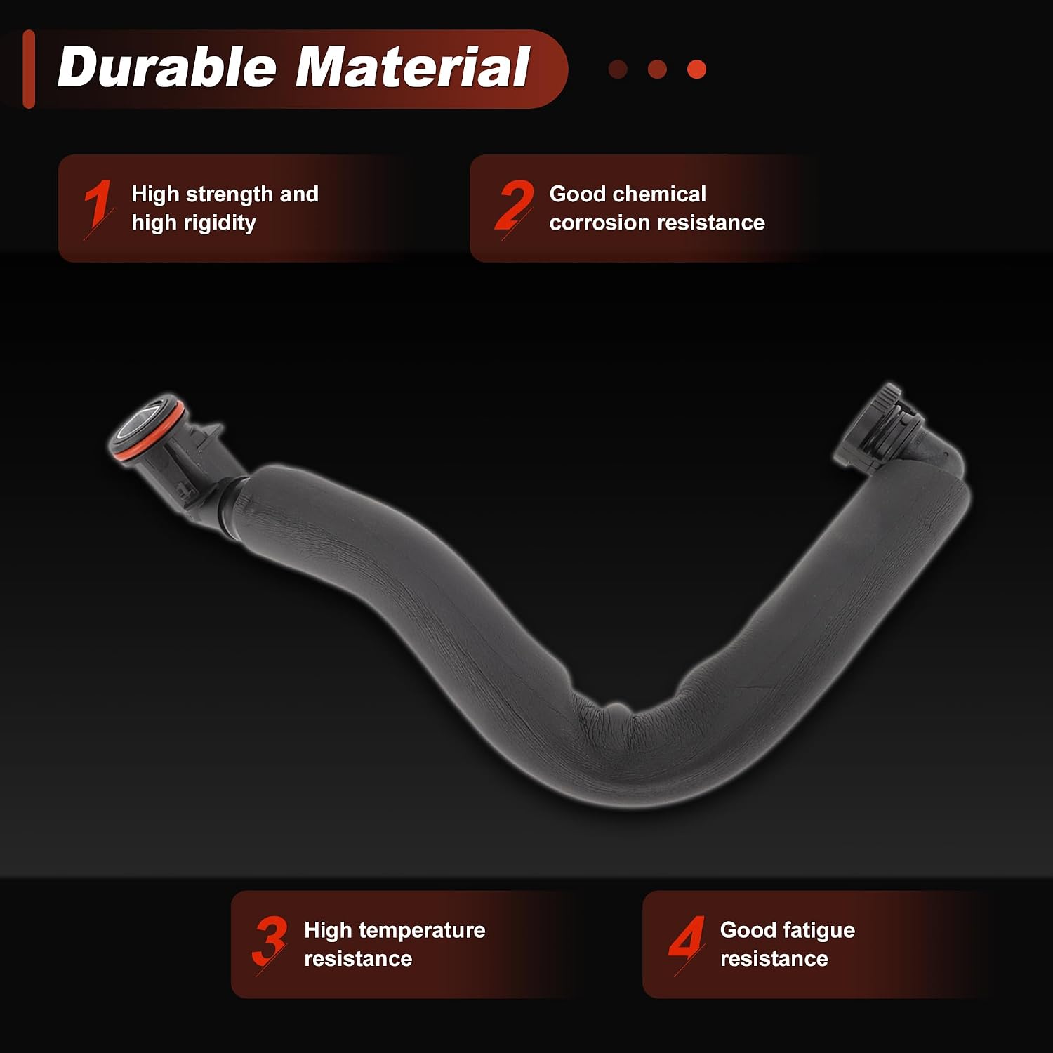 Cylinder Head Cover Vent Exhaust Hose for BMW 118i (F20) 2015-2019 Engine Crankcase Breather Hose 11157623745 Engine Crankcase Ventilation Valve Tube