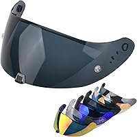 Vista 9 de Visera para Casco Compatible con T520 ST1400 para Motocicleta, Visor R1 Air para Cara, Protector de Casco, Accesorios de Reemplazo, Visera para Rojo