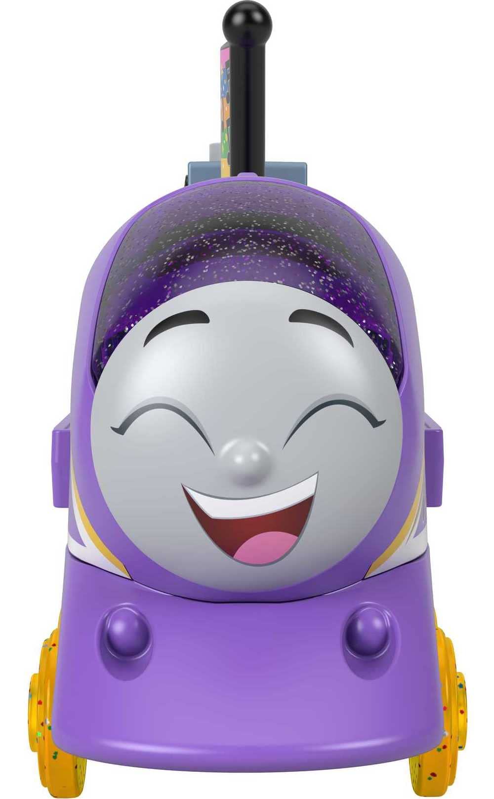 Thomas & Friends Diecast Toy Train DJ Kana Push-Along Engine with Boombox Cargo for Preschool Kids Ages 3+ Years - Image 4