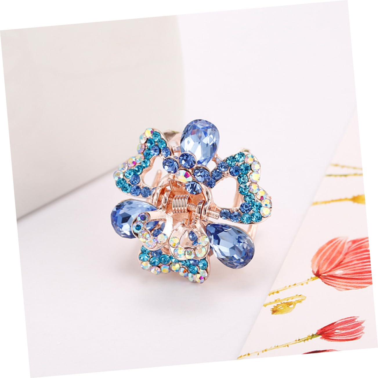 8stücke Teiliges Haarklammern Für Damen Haarschmuck Blau Und Dunkelblau Für Partys Schule Und Alltag Design Für Looks