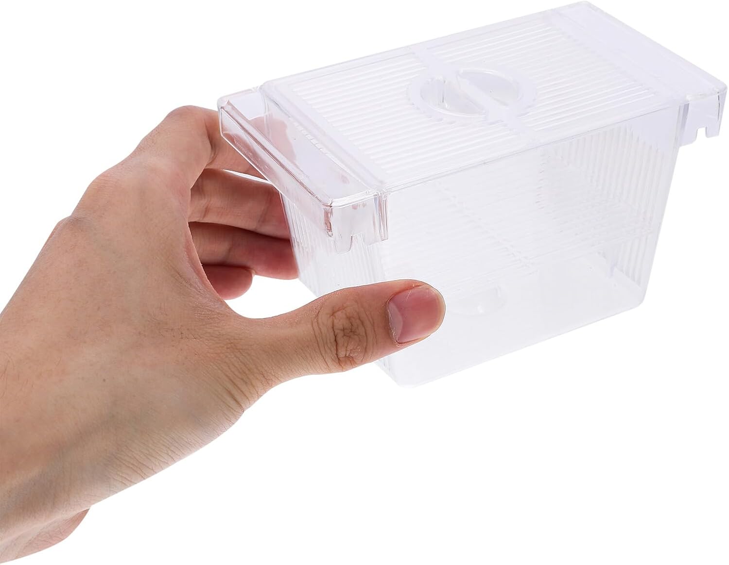Abaodam Aquarium Fish Breeding Hatchery Box Fish Isolation Incubator Aquarium Fry Nursery Tank Separator