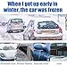 Car Windshield Snow Melting Coating Spray,Windshield Deicer Spray,Remover Melting Multi-Purpose Melters Winter Cars Essentials for Fast Removing Snow, Ice and Frost (1pcs)