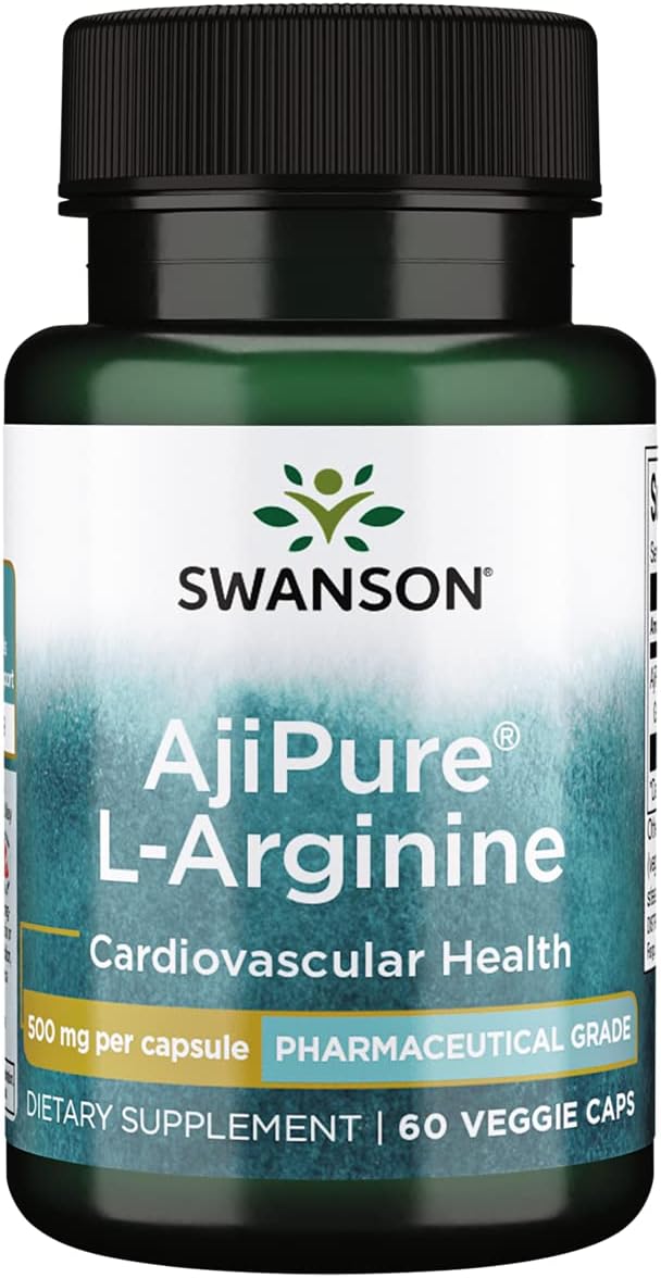 L-Arginin AjiPure L-Arginin 500mg 60 Kapseln SWANSON main image 0