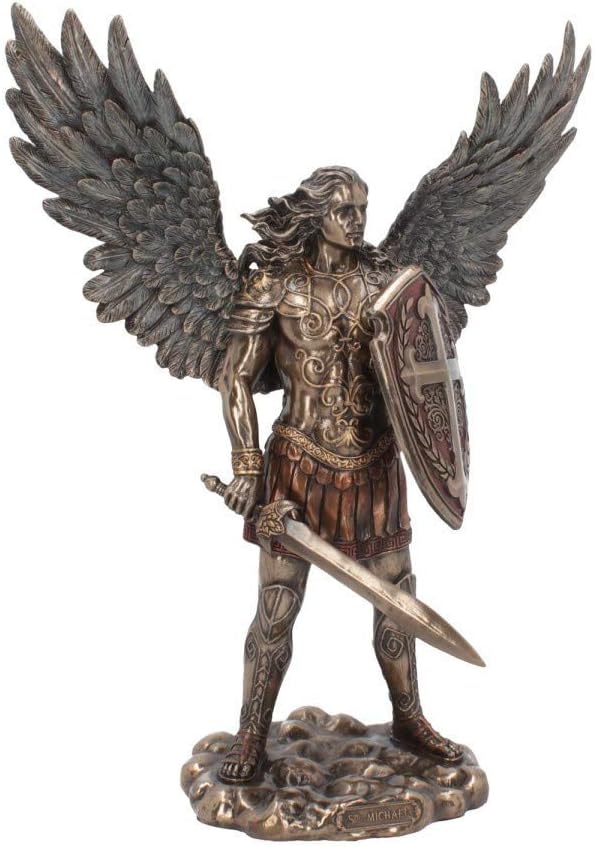 Nemesis Now Saint Michael the Archangel Figurine 42cm, Bronze