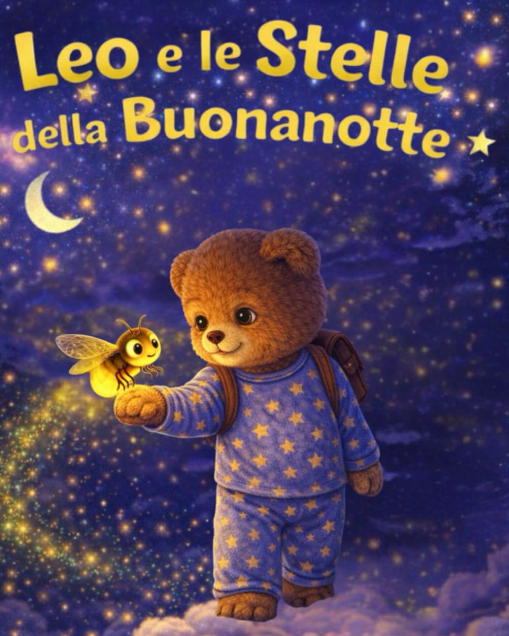 Storia della Buonanotte per Bambini con Bonus - Leo e le Stelle della Buonanotte: Libro per dormire senza paura del buio con favole della buonanotte per bambini dai 2 ai 5 anni con regali extra