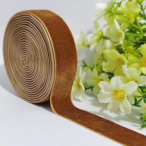 Miniatura 144 de Cinta de terciopelo para decoración, manualidades, bricolaje y caja de regalo, para bodas, Navidad y el Día de San Valentín