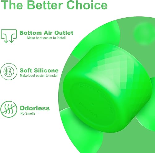 Vista 46 de 2PCS Silicone Water Bottle Boot for Owala 24oz 32oz 40oz, Anti-Slip Protective Sleeve Bottom Bumper Protector for FreeSip, Twist, and Flip Stainless