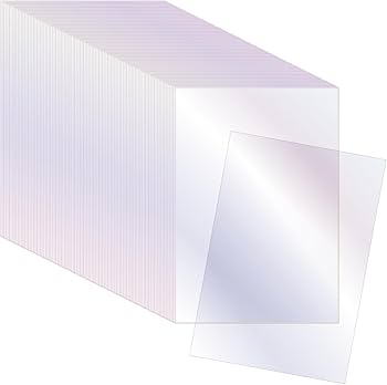 Amazon.co.jp: トレカスリーブ レギュラーサイズ 65mm×90mm×厚さ0.1mm