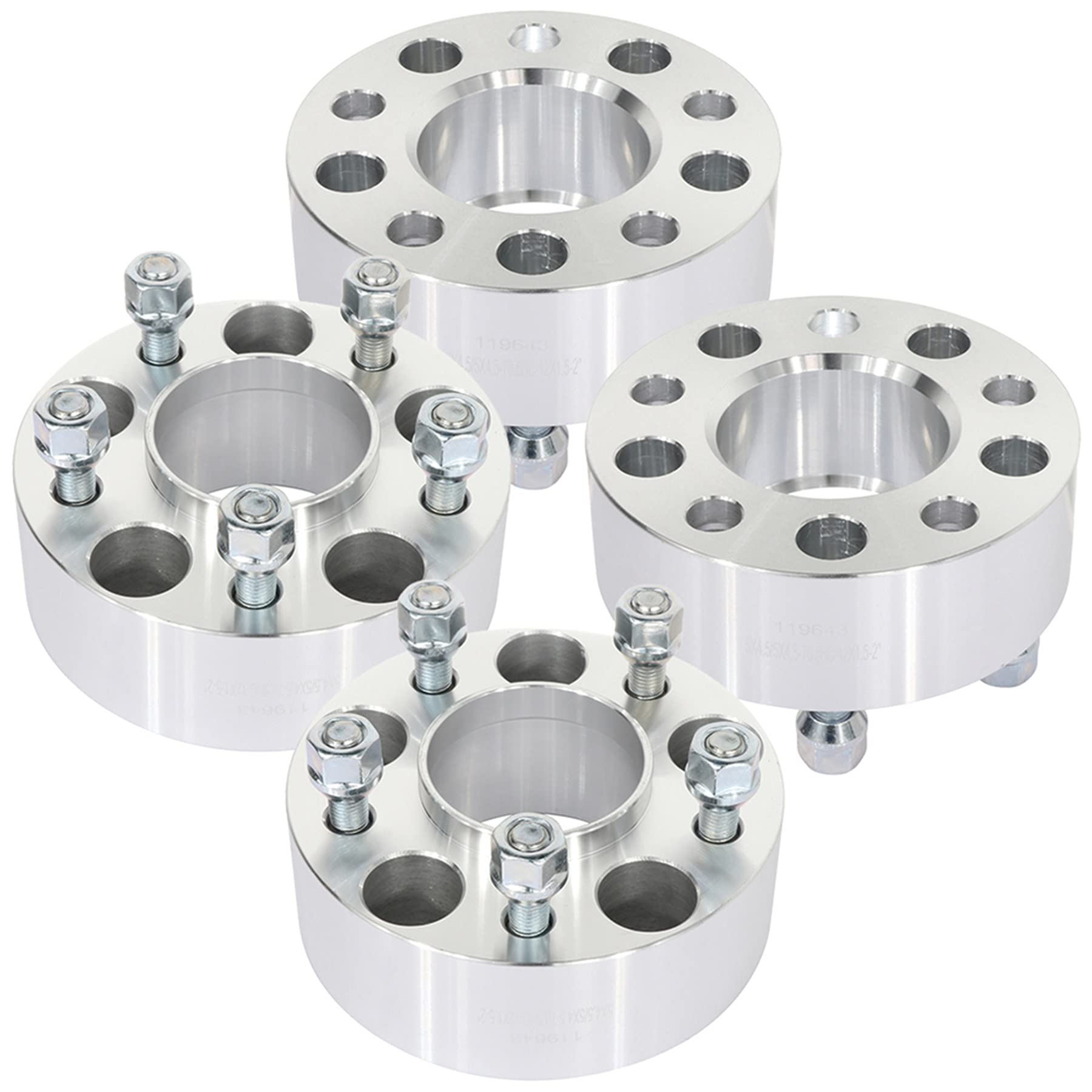 SCITOO 4Pcs 5x4.5 Wheel Spacers 2 inch for Honda