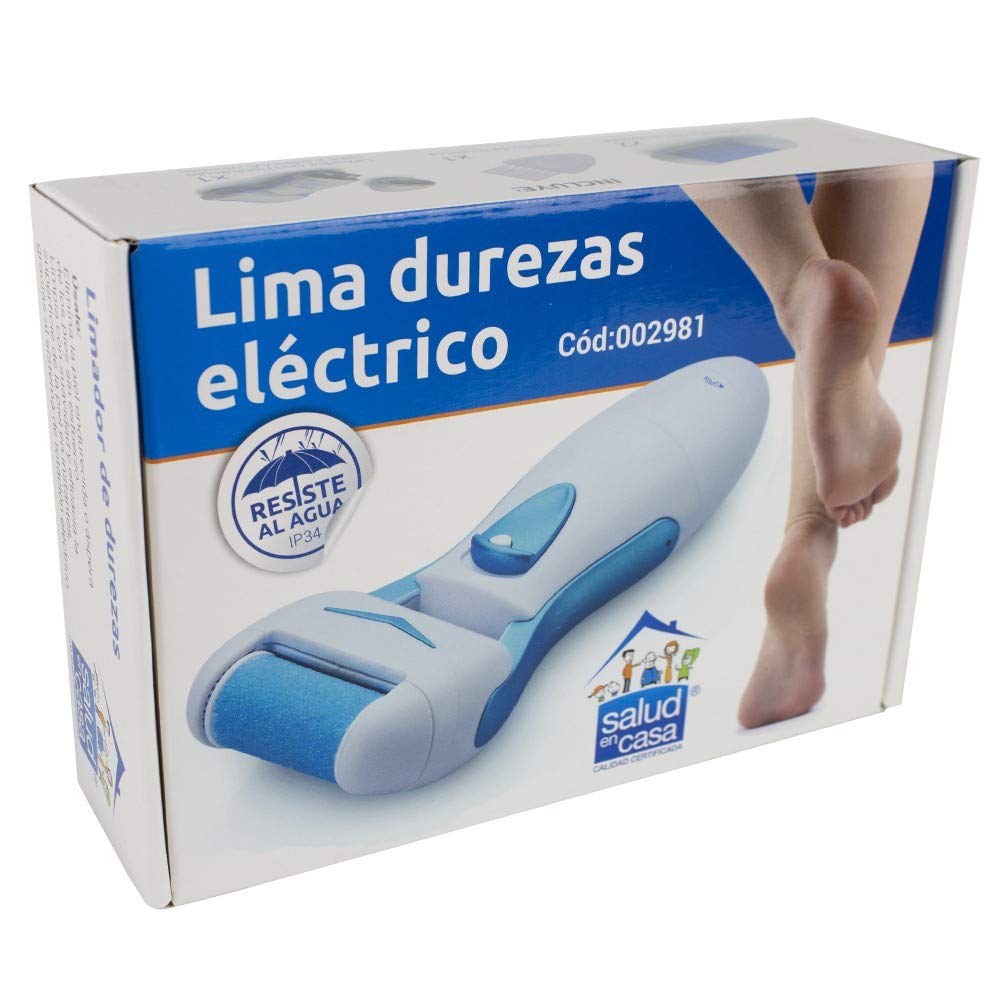 ENFA limador de durezas eléctrico para pies, Cabezales extraíbles, Resistente al Agua, Pilas AA