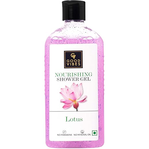 Good Vibes Lotus Shower Gel 300ml - Nourishing