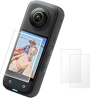 Vista 10 de X4 AIR Premium Lens Guards & 360x4 air Screen Protector for Insta360 X4 air accessories Outdoor Adventures,10H Optical Tempered Glass, 98%
