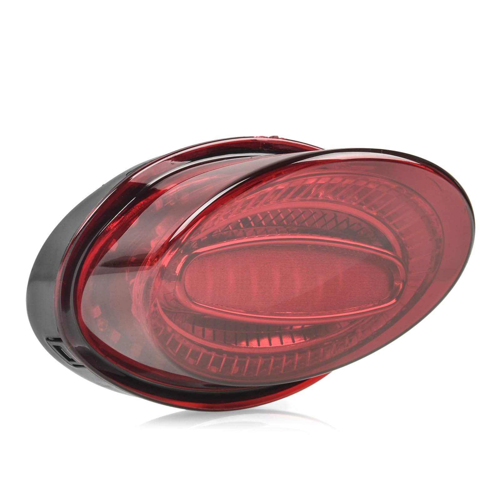 LED Rücklicht Compatible avec Kawasaki Z900RS / Z900RS CAFE (2018-2025) Hochhelles Bremslicht/Rückleuchte Motorrad Zubehör 2019 2020 2021 2022 2023 2024 (Rot)