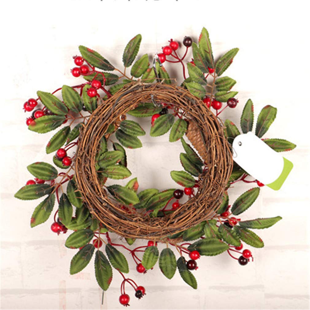 Muzrunq Guirlande De Feuilles De Saule Artificielles, 180 Cm, Guirlande