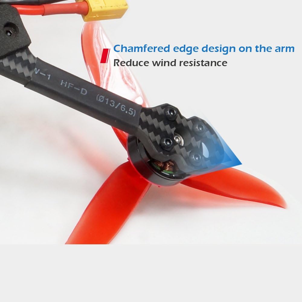 ARRIS X210S 210MM 5" RC Quadcopter FPV Racing Drone BNF W/Flycolor 4-in-1 Tower + Foxeer Arrow Mini Pro Camera + VT5804 V2 VTX