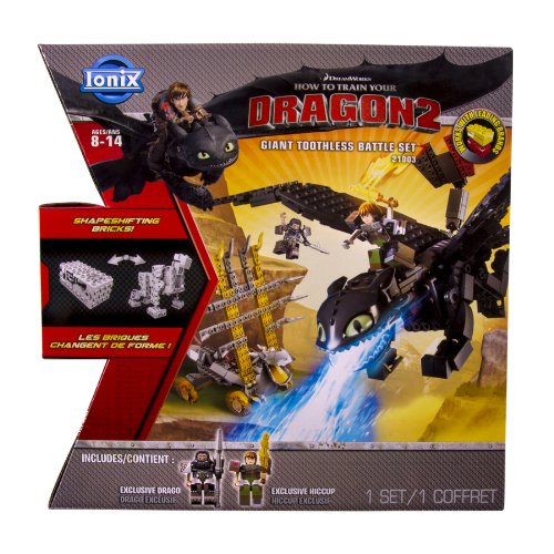 Ionix: How To Train Your Dragon 2 - Giant Toothless Battle Set #TOP1