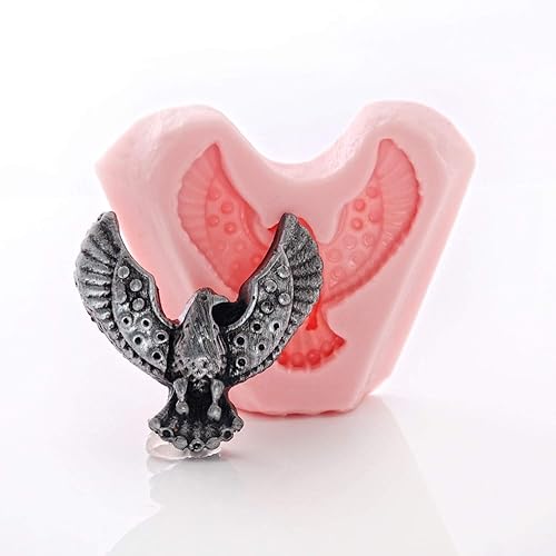 Miniatura 3 de Eagle - Molde de silicona para alimentos, fondant, chocolate, caramelo, resina, polímero de arcilla