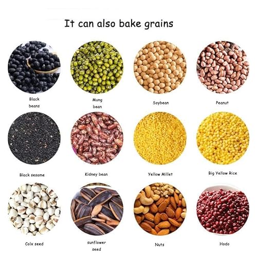 Pequeno Torrefador Café Doméstico, Barrões Elétricos Cinco Grãos Frutas Secas Saudáveis, Máquina Fei
