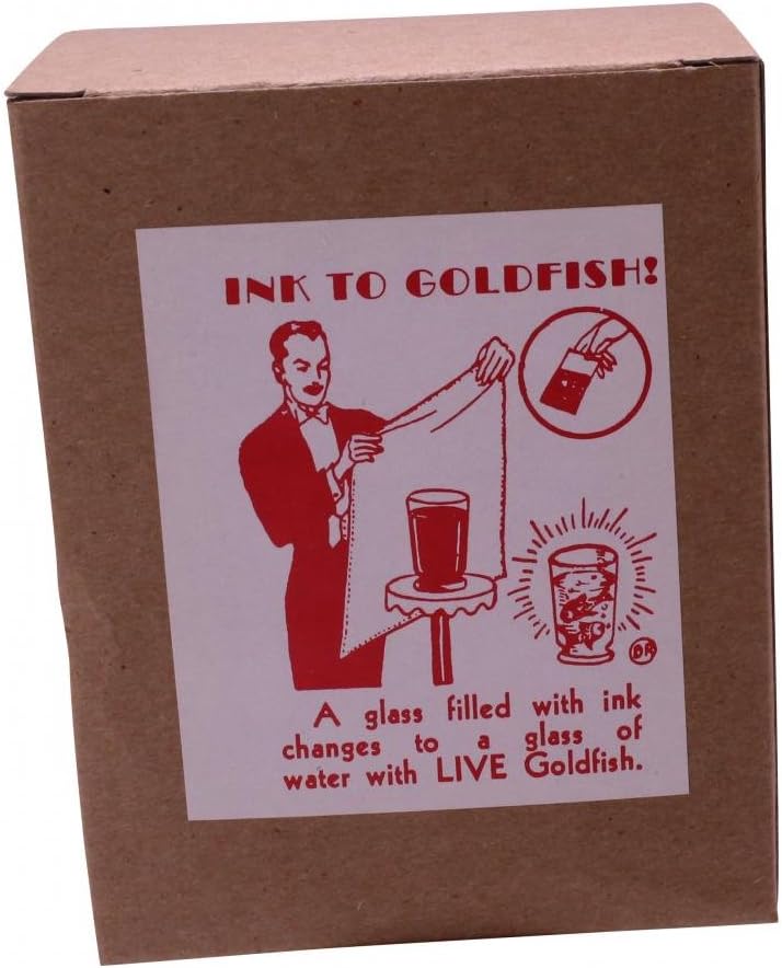 Ink to Goldfish Magic Trick