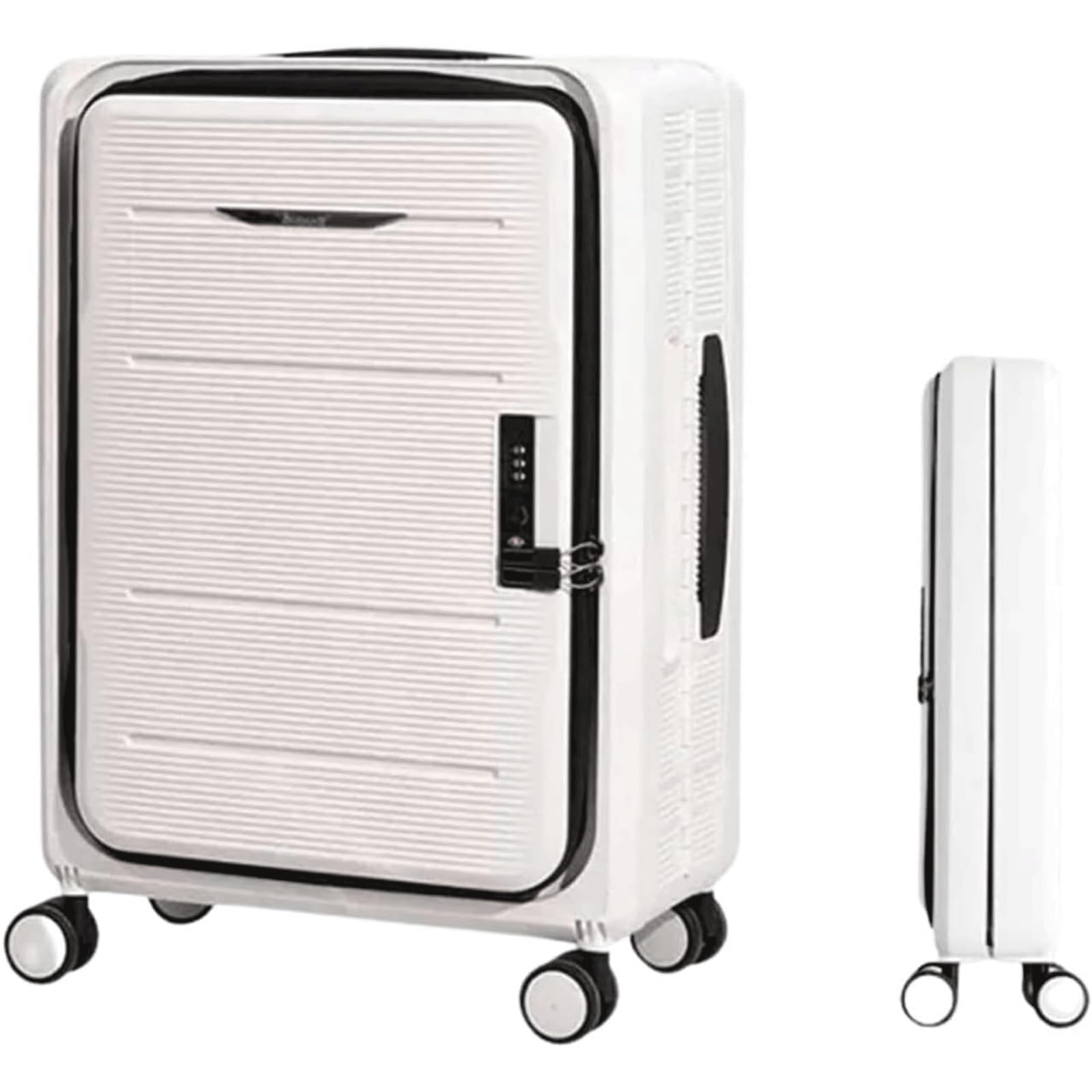 Maleta Maletas Plegables, Equipaje a Cuadros, Carrito Ajustable, Equipaje de Mano, Maleta con Apertura Frontal, Maleta con Ruedas Universal Bolsas de Viaje