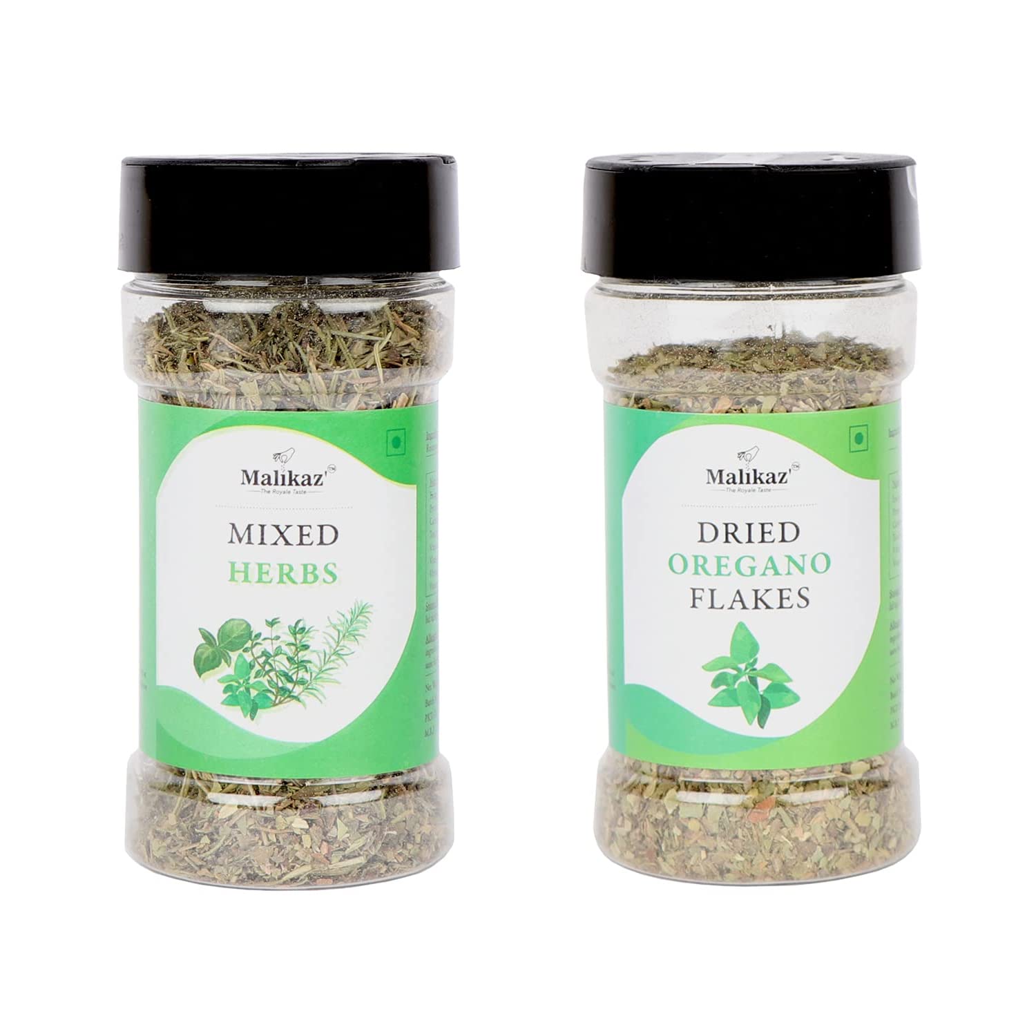 Malikaz The Royale Taste Mixed Herbs Oregano Combo (Dried Mixed Herbs, 35g | Dried Oregano Flakes, 50g ), 85g (B0BS9JNQSN) Amazon Price History, Amazon Price Tracker