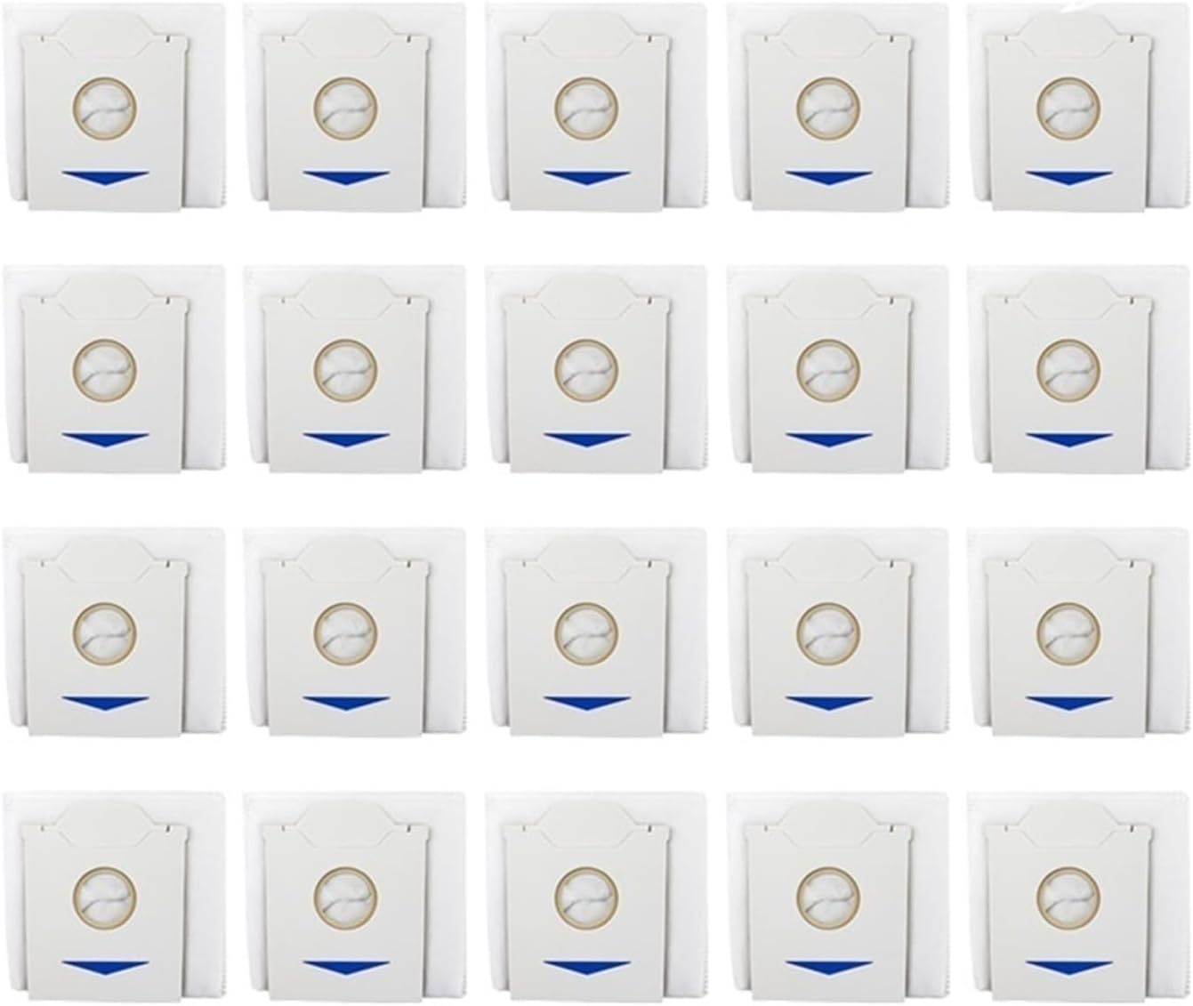Replacements，Compatible for Ecovacs Deebot N30 Omni/N30 Pro Omni Spare Parts Trash Bag Home Accessories Robot Vacuum(20pcs)