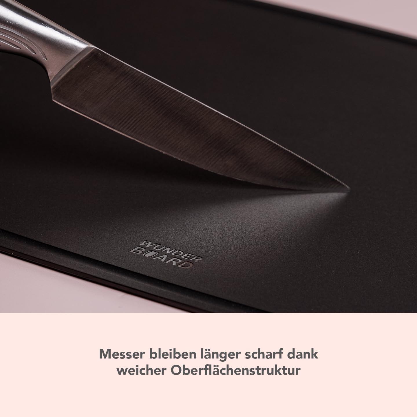 Wundermix – WunderBoard V2 Schneidebrett – 3er Set – Midnight Black | Flexibel & messerschonend, Schneidematte & Einfüllhilfe, hochwertiges Schneidebrett, spülmaschinengeeignet