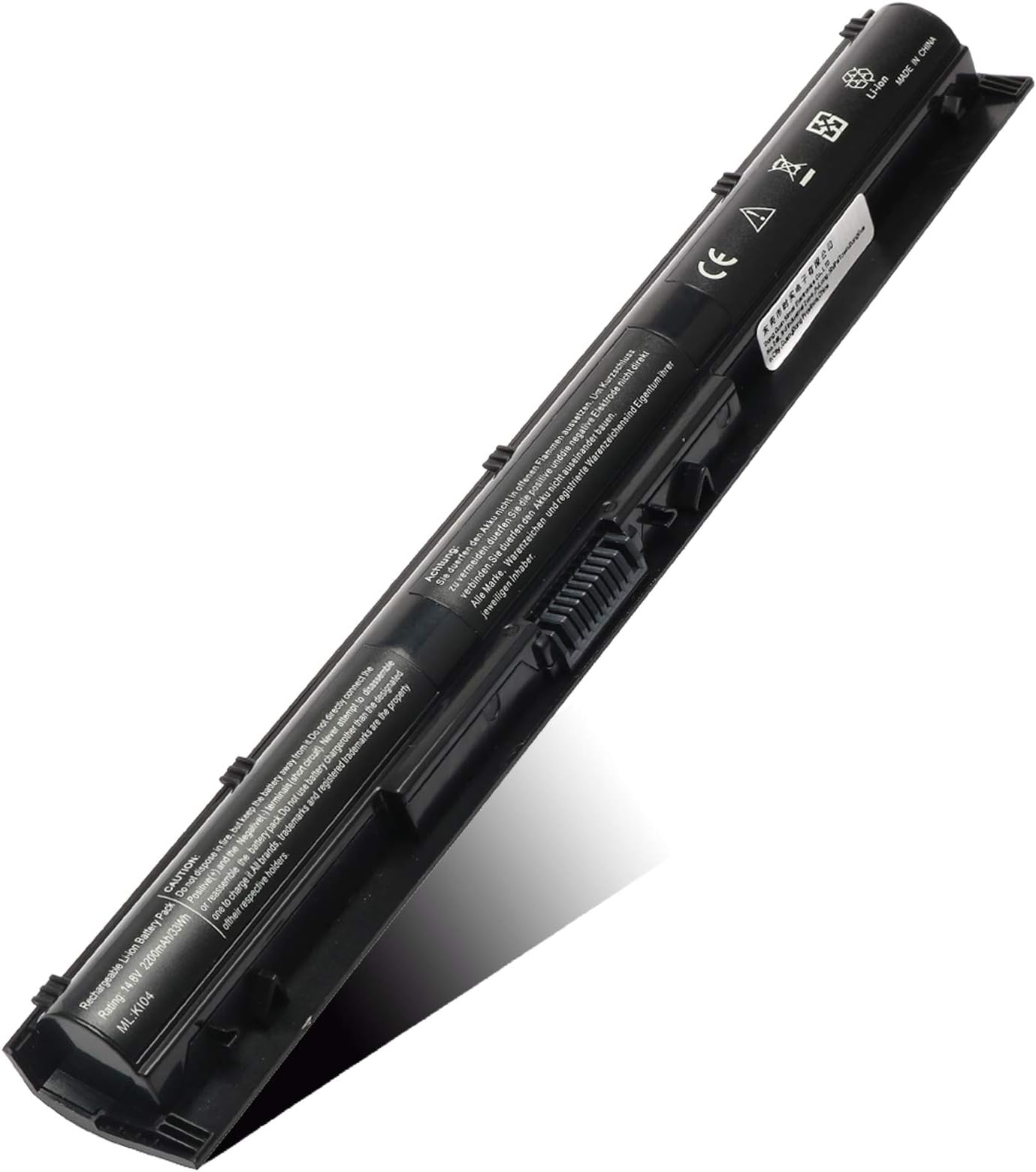 K104 Notebook Battery for HP Pavilion 14-ab 14T-ab 15-ab 15-an 15T-ab 17-g Series Laptop fits KI04 Battery Spare 800049-001 800050-001 800009-421 800010-421 HSTNN-LB6S HSTNN-LB6R TPN-Q158 Q159 Q160