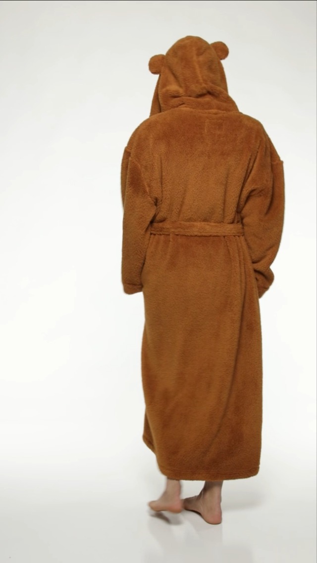 Watch Sherpa Bear Robe in Brown by Funziez! on Amazon Live
