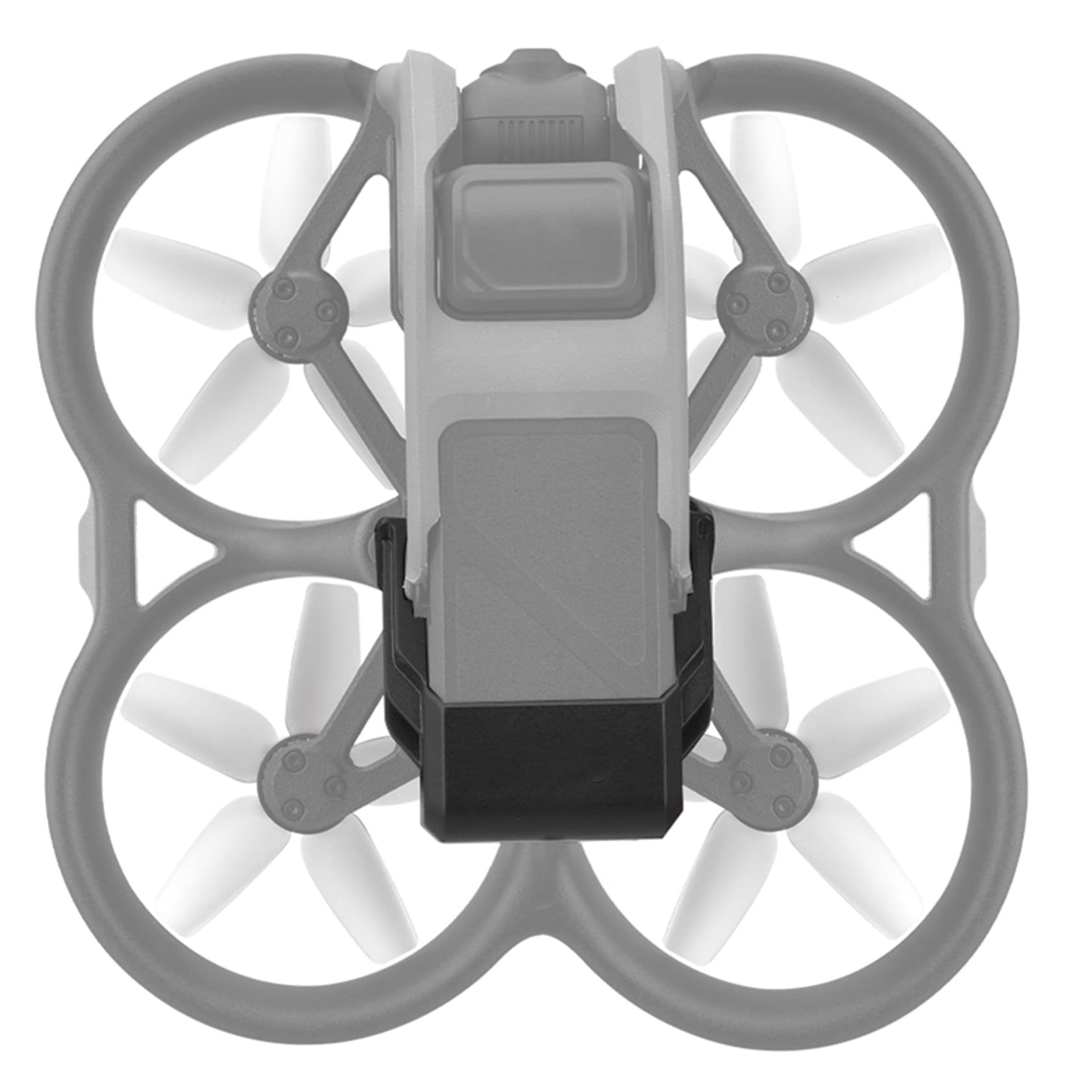 Fibbia Anti-Rilascio Per Batteria DJI Avata - Copertura Di Sicurezza In ABS Grigio - Protezione Caduta Batteria Per Drone